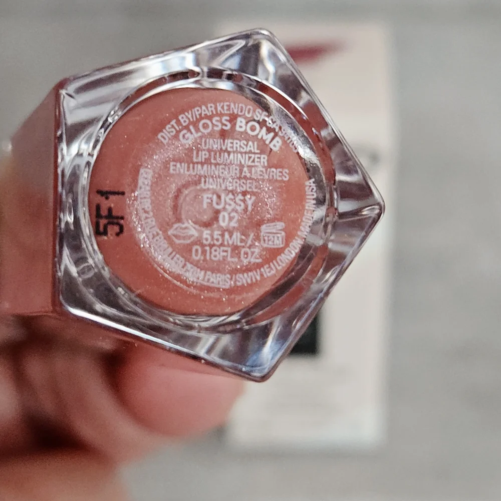 Fenty Beauty Gloss Bomb Fussy 02 Mini NEW
